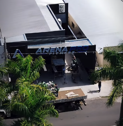 Fachada da Arena Pro Fitness